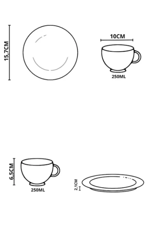 xicara de cha stripe 3