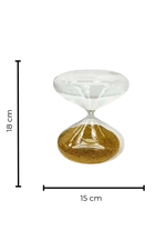Ampulheta Classica Decorativa em Vidro1