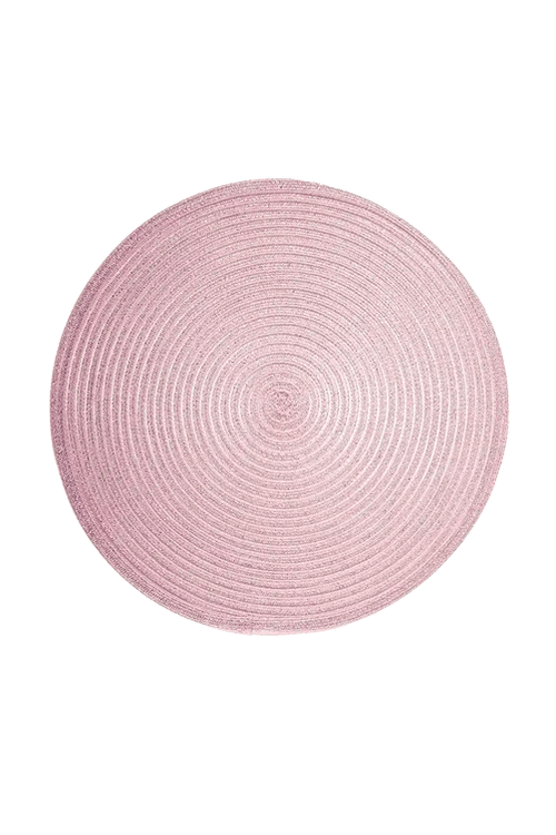 Jogo Americano Rosa em Policloreto de Vinila