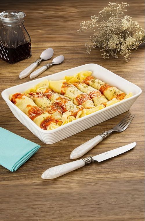 Refratário de Porcelana Línea Branco M