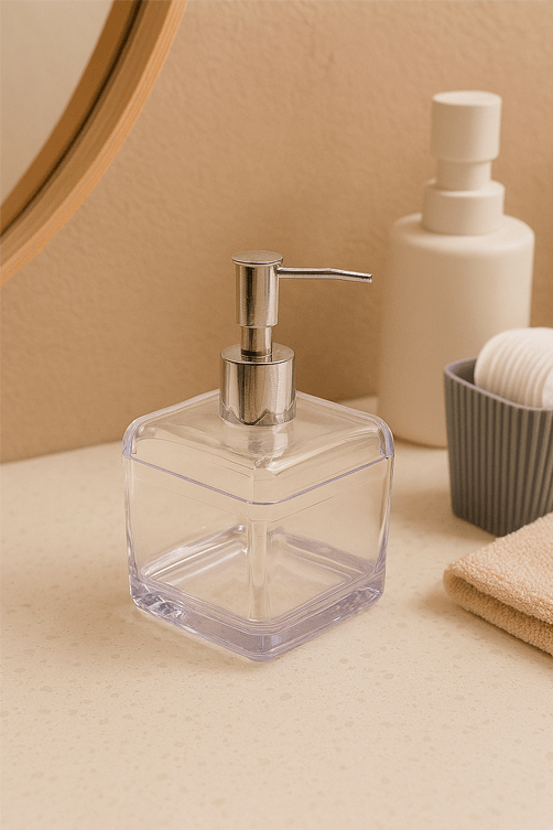 Porta Sabonete Liquido Cube 325ml1