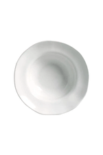 Prato Entrada Organico New White em Stoneware1