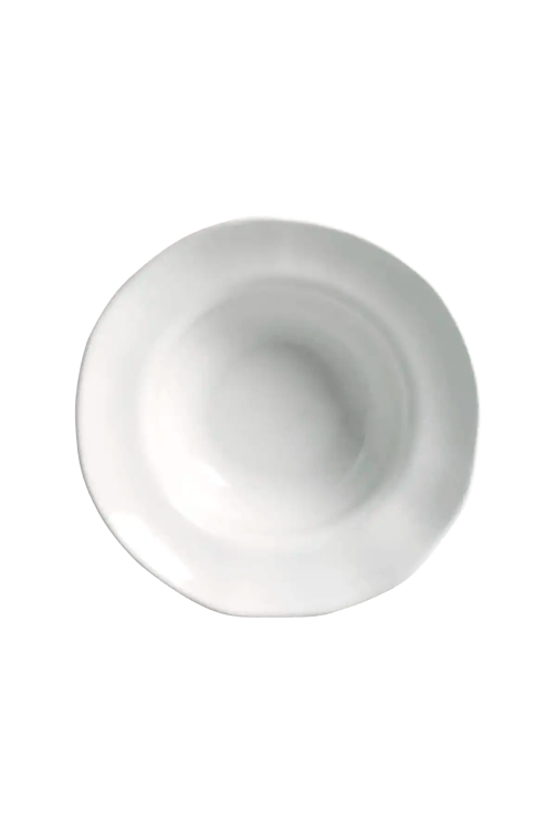 Prato Entrada Organico New White em Stoneware1