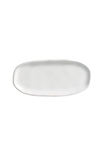 Travessa Oval Organico New White em Stoneware