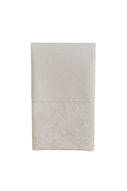 Toalha de Lavabo Bordado Divers Butterfly