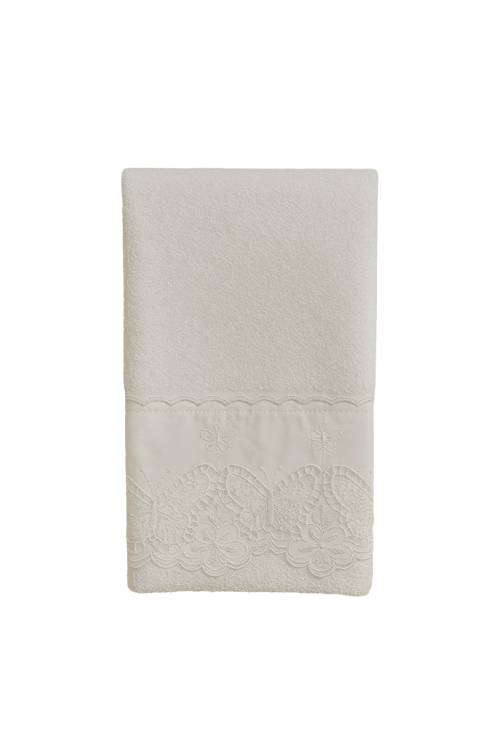Toalha de Lavabo Bordado Divers Butterfly1