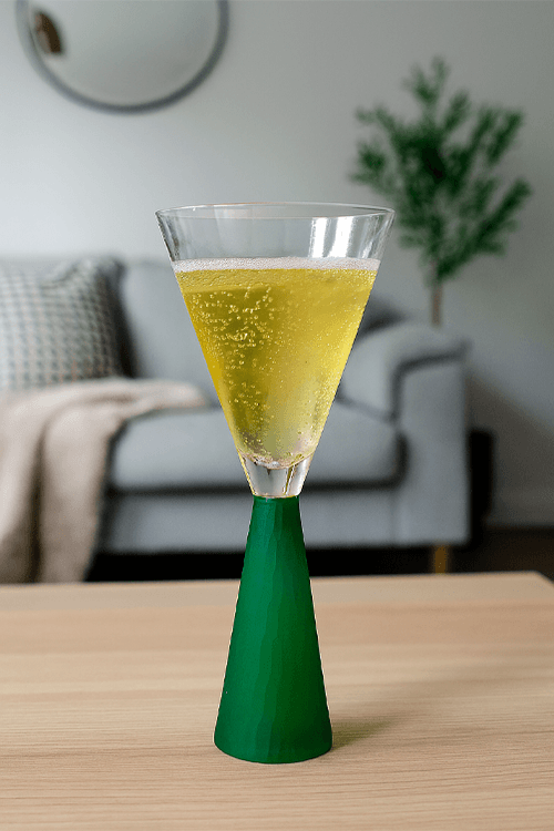 Taça Pedestral Verde 280ml