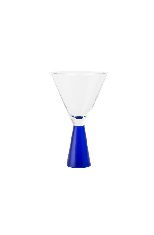 Taça Pedestral Azul 280ml
