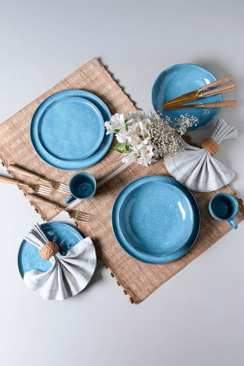 Aparelho de Jantar Stoneware 16 peças Bio Breeze
