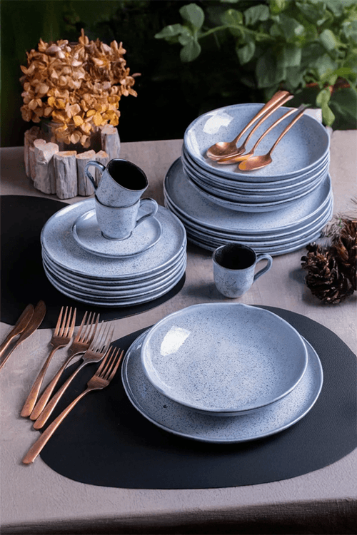 Aparelho de Jantar Stoneware 30 peças Bio Echo