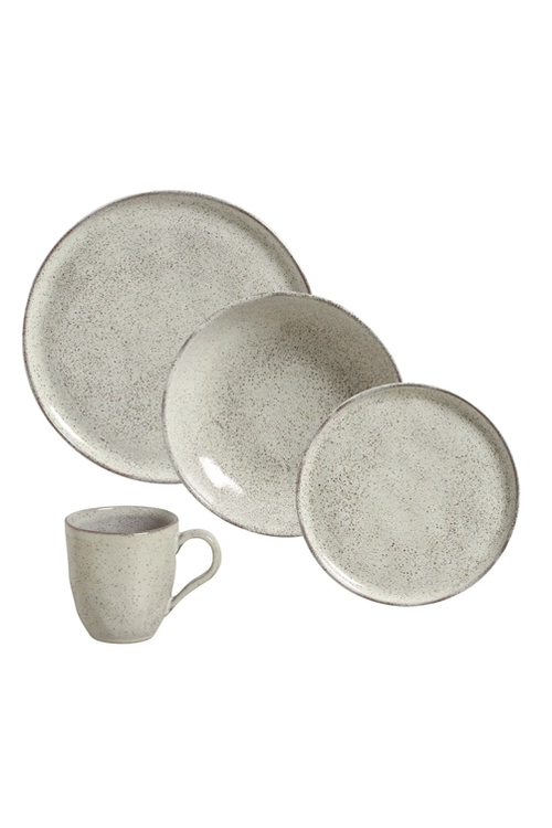 Aparelho de Jantar Stoneware 16 Peças Bio Pistache