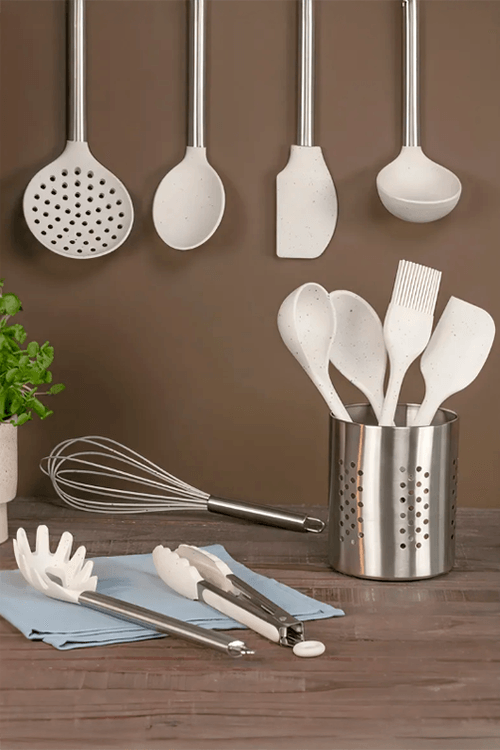 Pegador Flex em Silicone com Cabo em Aço Inox