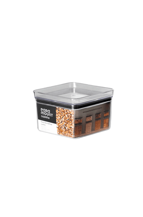 Pote Hermético Lumini Quadrado 830 ml