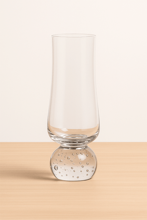 Taça de Champanhe Bubble Transparente 250ml