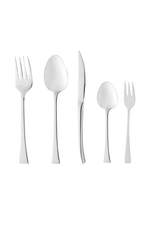 Conjunto de Talheres Prata Berna em Aco Inox 30 Pecas