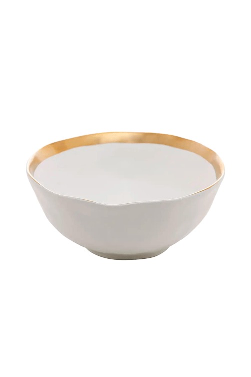 Bowl Dubai Branco em Porcelana
