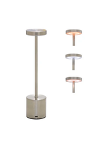 Luminaria de Mesa Led Prata3