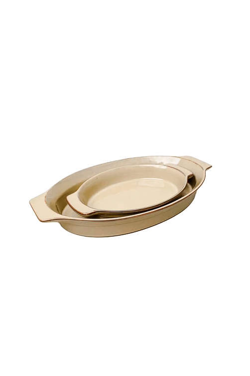 Conjunto de Travessa em Ceramica 2 Pecas