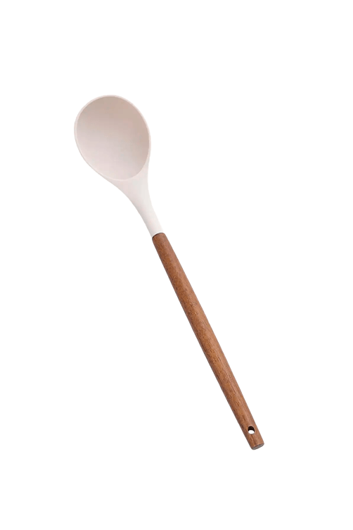 Concha Pratic Chef em Silicone com Cabo em Madeira1