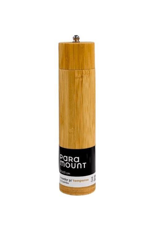 Moedor para Temperos de Bambu