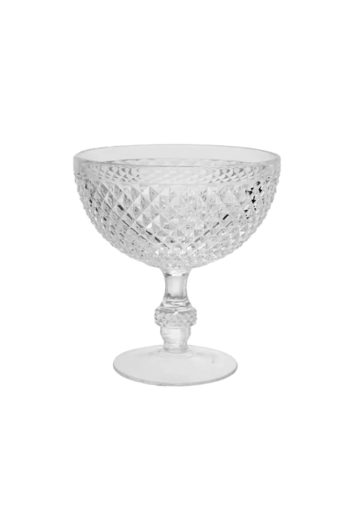 Taça de Sobremesa Diamond em Acrílico  300ml