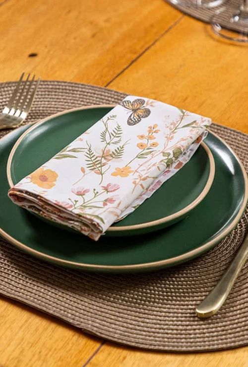 Jogo Americano em Poliéster Nude