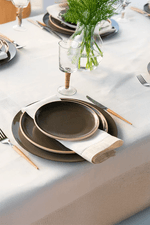 Prato Raso Harmonie Mocca em Ceramica