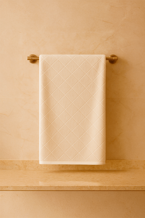 Toalha Power Sec Square Off White