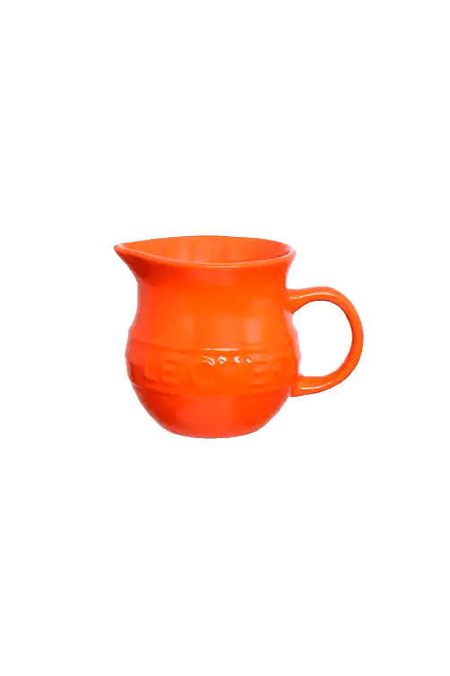 Leiteira Em Ceramica Le Chef Laranja 290ml