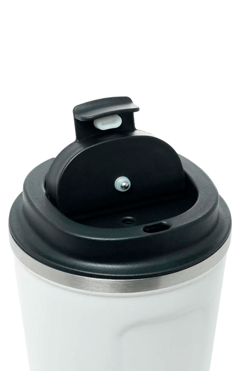 Copo Termico em Aco Inox com Parede Dupla Branco 500ML1