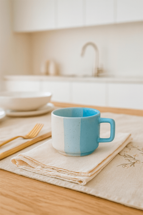 xicara de cafe azul e bege 01