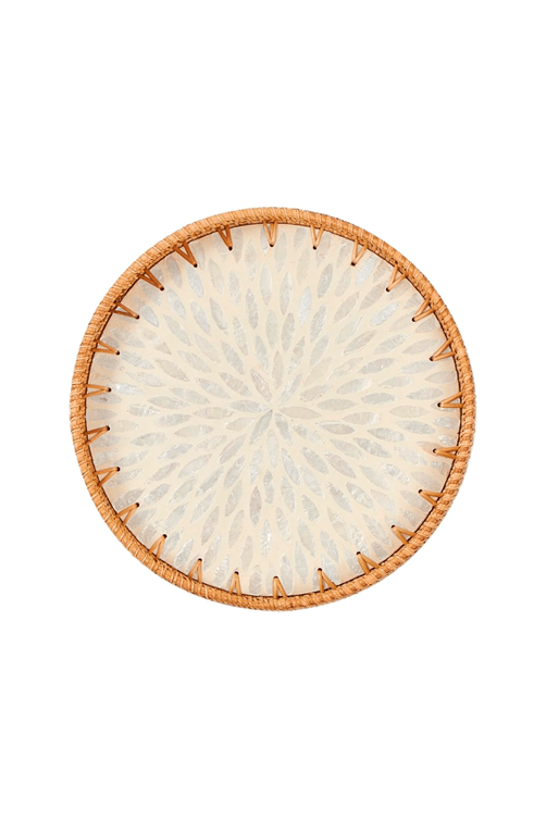 bandeja pequena off white