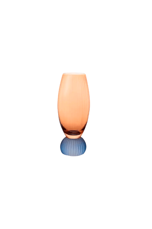 Taca-de-Champanhe-Ambar-com-base-Azul-220-ml