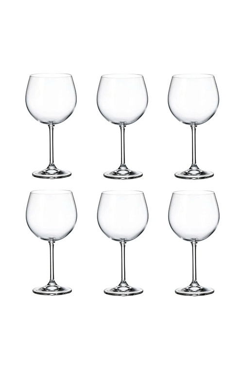 Jogo de 6 tacas Linha Gastro Colibri em Cristal 570ml