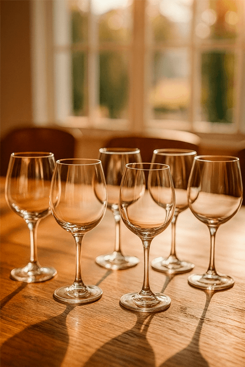 Conjunto de 6 Taca para Vinho em Vidro 250ml