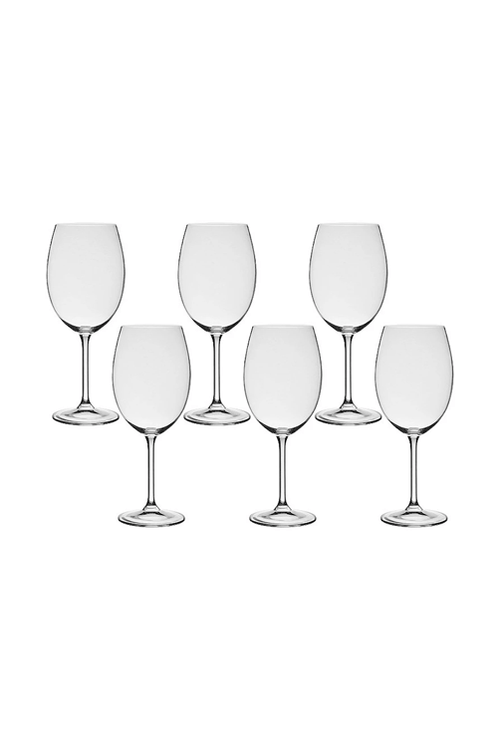 Conjunto de 6 Taças Linha Gastro em Cristal 580ml