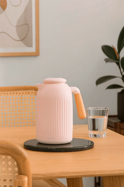 Garrafa Térmica Modern Rosa em Polipropileno 1l