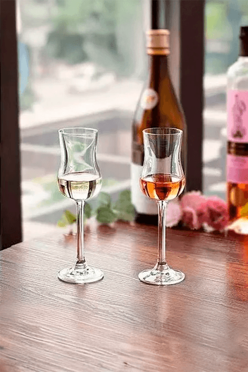 Conjunto de 6 Taças de Grappa Linha Gastro em Cristal 85ml