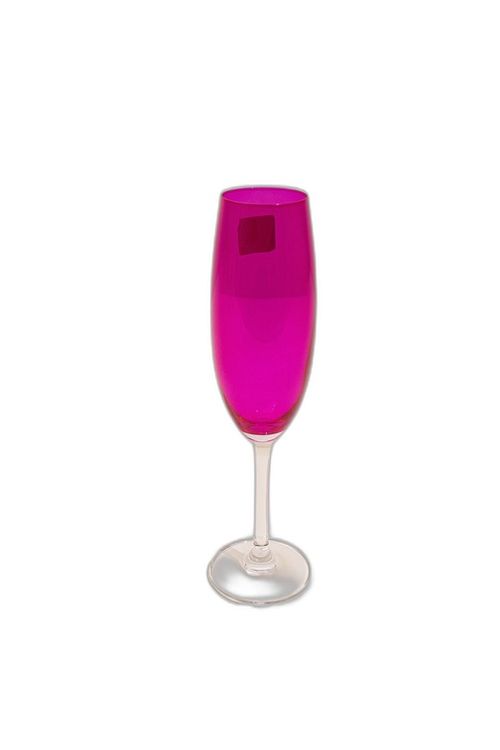 Conjunto de 6 Taças Cristal Champanhe Flute 225ml