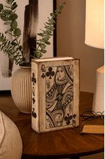 livro decorativo cartas 01