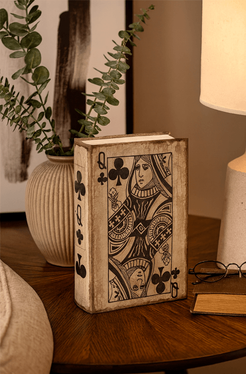 livro decorativo cartas 01