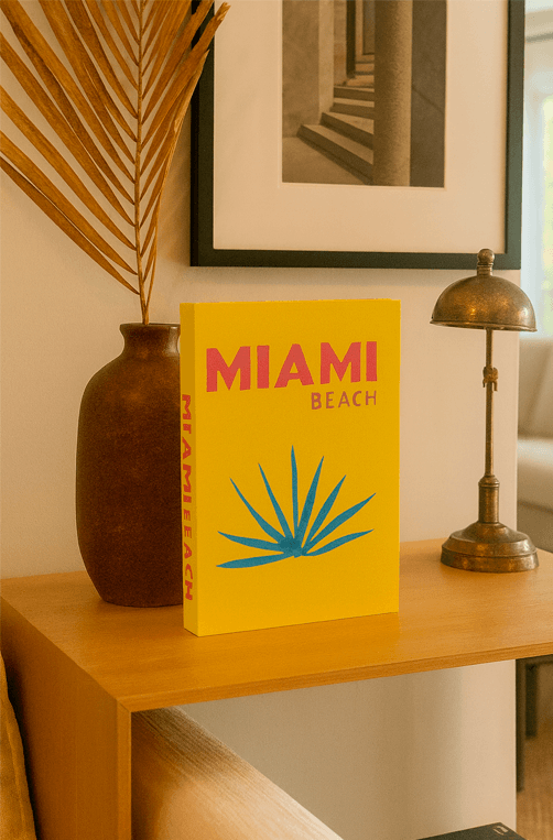 livro decorativo miami 01