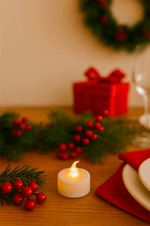 Vela Decorativa com Led
