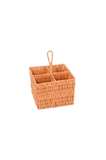 porta talheres rattan