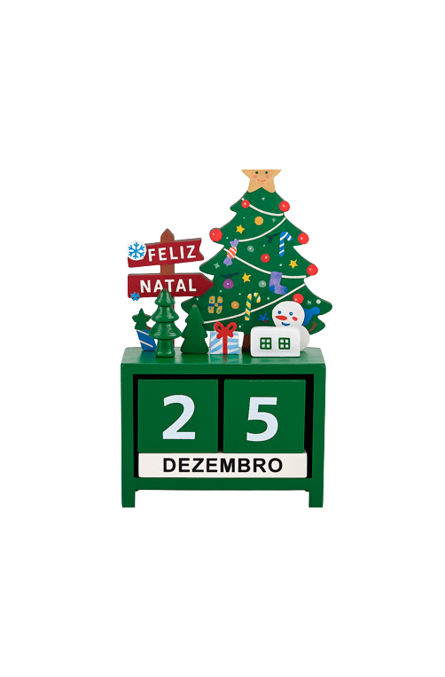 calendario natalino verde 02