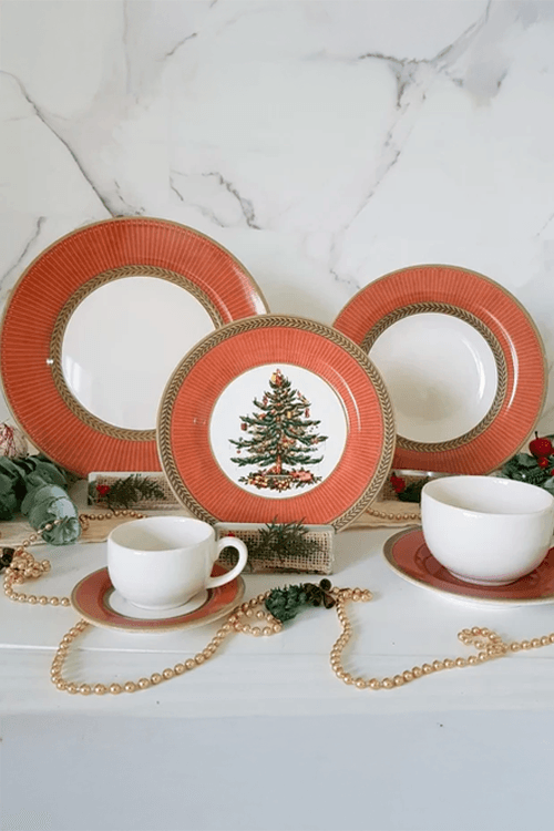 Prato de Sobremesa Celebrate Natalino