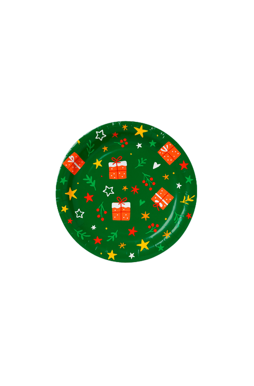 Pratos Sobremesa Natalino Sortidos