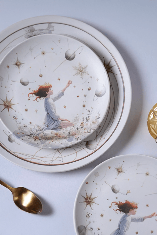 Prato Raso Stoneware Coup Encantados