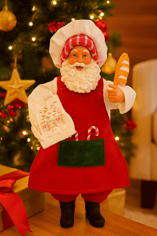 Papai Noel Confeiteiro Decorativo