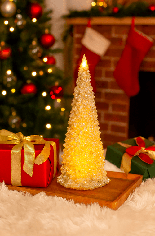 Àrvore Decorativa Ouro Brilhosa